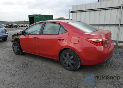 2017 Toyota Corolla L из США, поврежденный, VIN 2T1BURHE6HC906639
